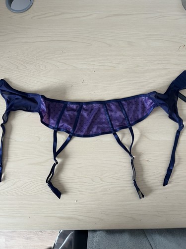 Ann summers purple suspender - purple,