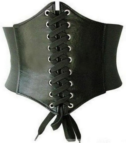 Waist cincher corset - cincher, black