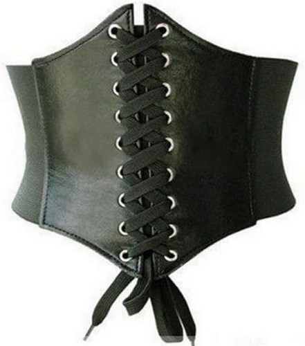 Waist cincher corset black - waist,