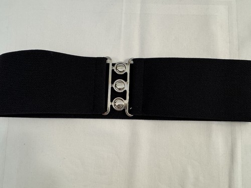 Black stretch waspie - waspie, belt
